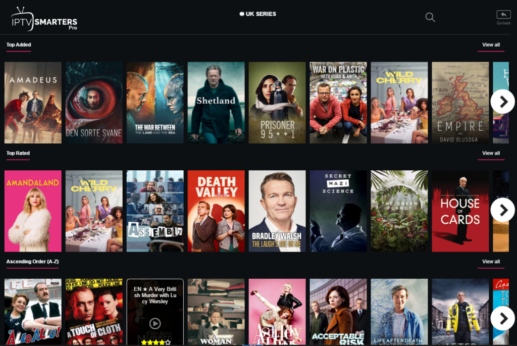 ValueHub IPTV Service guide